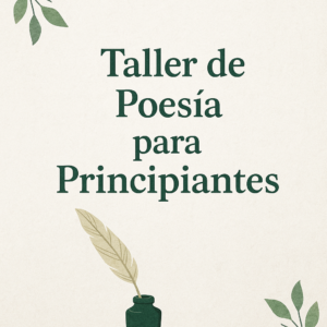Taller de Poesía para principiantes